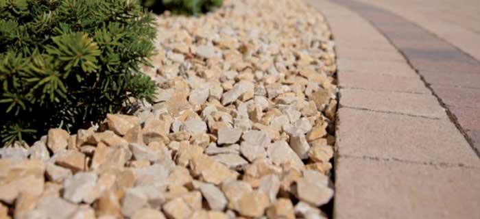 Decorative stone for gardening